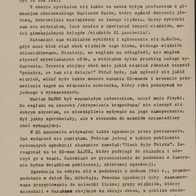 Relacja Włodzisława Śmiegielskiego 4/8