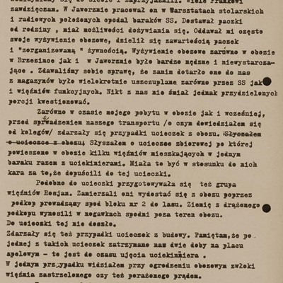 Relacja Władysława Bujewicza 3/5